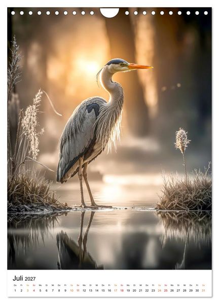 Produktbild: Tiere im Winter - eisige Eleganz (Wandkalender 2027 DIN A4 hoch), CALVENDO Monatskalender