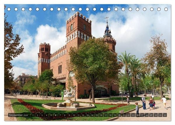 Produktbild: Barcelona - Von Gotik bis Modernisme (Tischkalender 2026 DIN A5 quer), CALVENDO Monatskalender