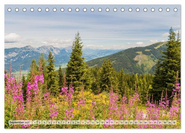 Produktbild: Dachstein und Schladminger Tauern (Tischkalender 2027 DIN A5 quer), CALVENDO Monatskalender