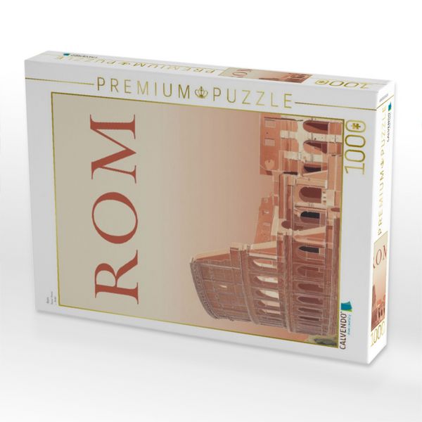 Produktbild: CALVENDO Puzzle Rom | 1000 Teile Lege-Gr&ouml;&szlig;e 64x48cm Foto-Puzzle f&uuml;r gl&uuml;ckliche Stunden