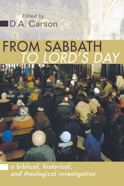 Produktbild: From Sabbath to Lord's Day