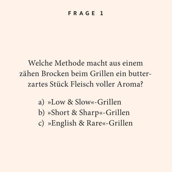 Produktbild: Barbecue-Quiz