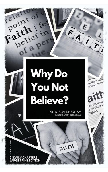 Produktbild: Why Do You Not Believe?