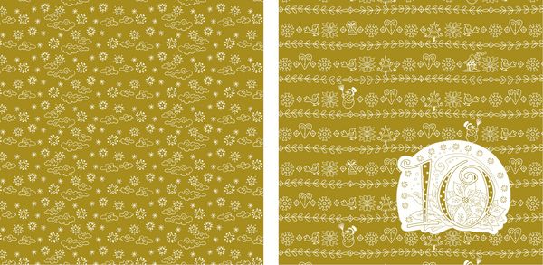 Produktbild: Colorful Christmas - Der goldene Adventskalender zum Ausmalen
