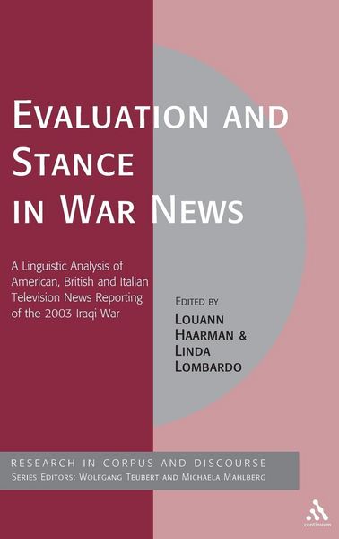 Produktbild: Evaluation and Stance in War News