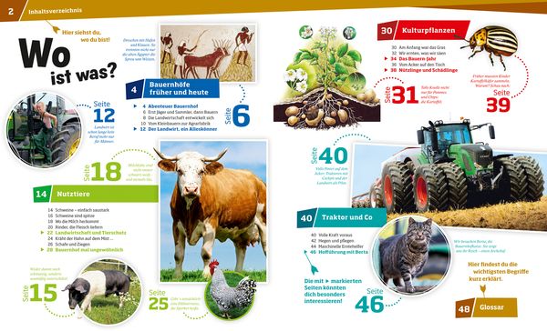WAS IST WAS Band 117 Bauernhof. Tiere, Pflanzen und Maschinen