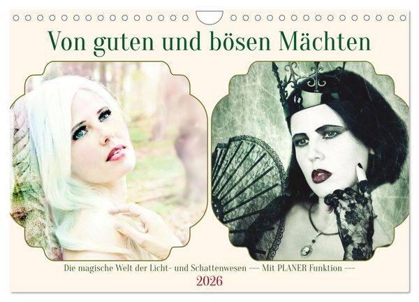 Von guten und bösen Mächten (Wandkalender 2026 DIN A4 quer), CALVENDO Monatskalender