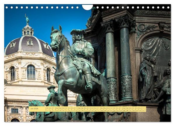 Produktbild: St&auml;dtereise Wien (Wandkalender 2026 DIN A4 quer), CALVENDO Monatskalender