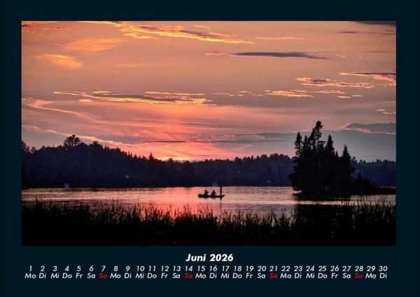 Produktbild: Landschaftskalender 2026 Fotokalender DIN A4