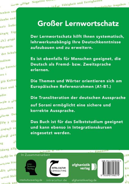 Produktbild: Gro&szlig;er Lernwortschatz Deutsch-Kurdisch Sorani