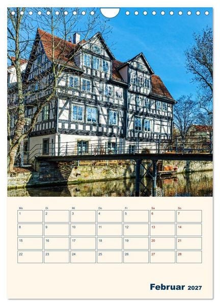 Produktbild: Zauberhaftes Erfurt (Wandkalender 2027 DIN A4 hoch), CALVENDO Monatskalender
