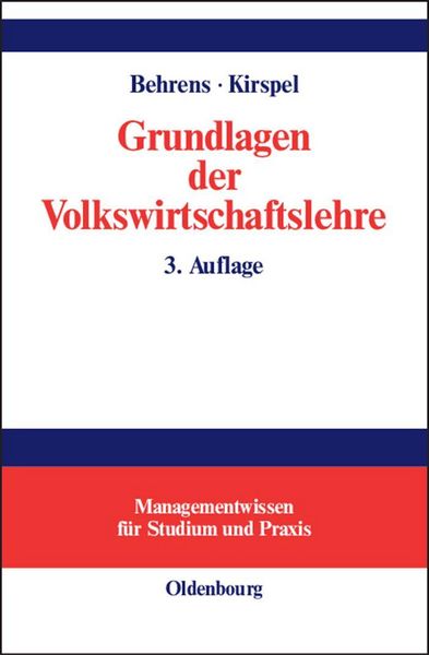 Produktbild: Grundlagen der Volkswirtschaftslehre