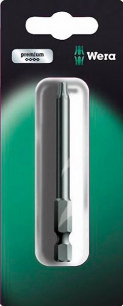 Produktbild: Wera 05073528001 867/4 Z 89mm SB SiS TX-Bit Antrieb: 1/4\" (6.3 mm) Abtrieb: TX TX 20 89mm