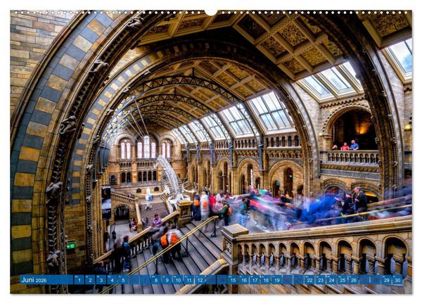 Produktbild: London Architektur (hochwertiger Premium Wandkalender 2026 DIN A2 quer), Kunstdruck in Hochglanz