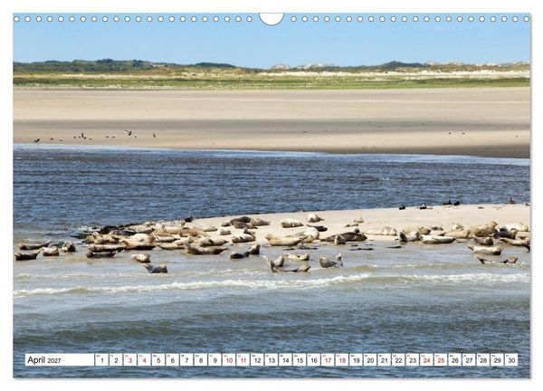 Produktbild: Borkum - Momente einer Reise (Wandkalender 2027 DIN A3 quer), CALVENDO Monatskalender