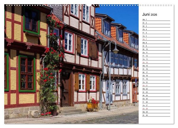 Produktbild: Halberstadt - Das Tor zum Harz (hochwertiger Premium Wandkalender 2026 DIN A2 quer), Kunstdruck in Hochglanz