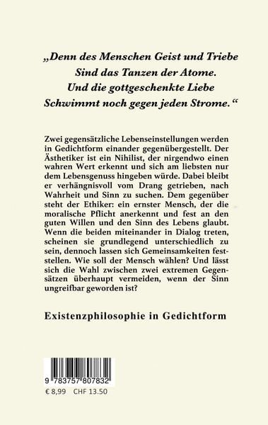 Produktbild: Poetisches Entweder - Oder