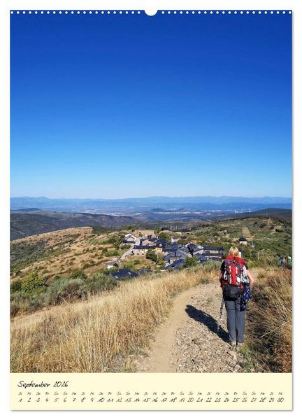 Produktbild: Buen Camino - Auf dem Jakobsweg - Camino Franc&eacute;s (hochwertiger Premium Wandkalender 2026 DIN A2 hoch), Kunstdruck in Hochglanz