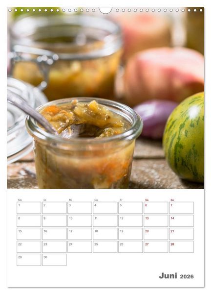 Produktbild: Historische Tomaten - Ein K&uuml;chen Terminplaner (Wandkalender 2026 DIN A3 hoch), CALVENDO Monatskalender