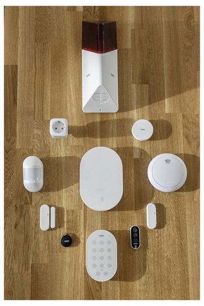 Produktbild: ABUS Smartvest Pro Funk-Alarmanlage & App - Starter Set FUAA45000 Funk-Alarmanlagen-Set