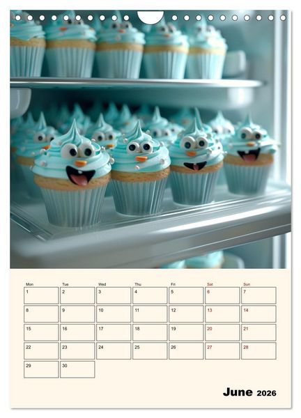 Produktbild: The Light ist still on in the Fridge (Wall Calendar 2026 DIN A4 portrait), CALVENDO 12 Month Wall Calendar