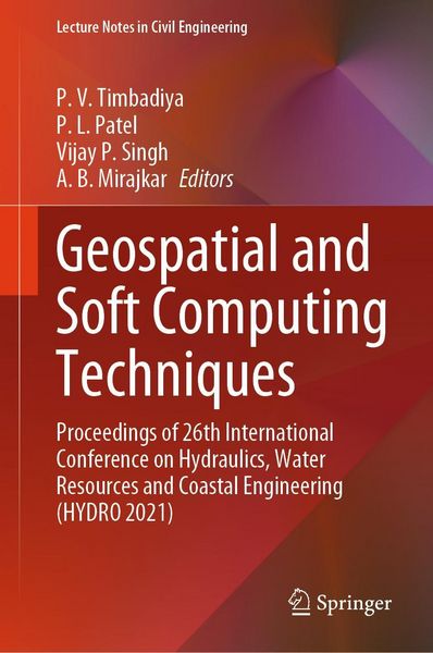 Produktbild: Geospatial and Soft Computing Techniques