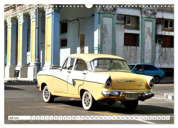 Produktbild: Ford Taunus P2 - 17M - Ein Klassiker aus K&ouml;ln in Kuba (Wandkalender 2026 DIN A3 quer), CALVENDO Monatskalender