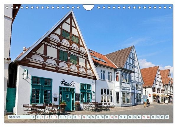 Produktbild: LEMGO - Weserrenaissance und Fachwerkromantik (Wandkalender 2026 DIN A4 quer), CALVENDO Monatskalender