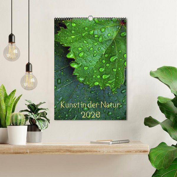 Produktbild: Kunst in der Natur (Wandkalender 2026 DIN A3 hoch), CALVENDO Monatskalender
