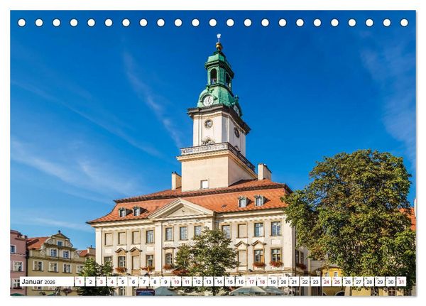 Produktbild: HIRSCHBERG Impressionen aus Jelenia G&oacute;ra und Umgebung (Tischkalender 2026 DIN A5 quer), CALVENDO Monatskalender
