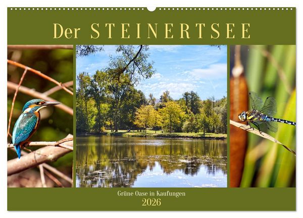 Der Steinertsee (Wandkalender 2026 DIN A2 quer), CALVENDO Monatskalender