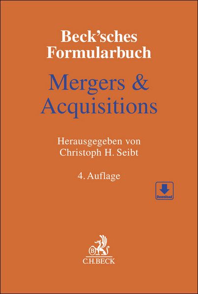 Produktbild: Beck'sches Formularbuch Mergers & Acquisitions