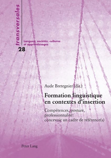 Produktbild: Formation linguistique en contextes d&rsquo;insertion