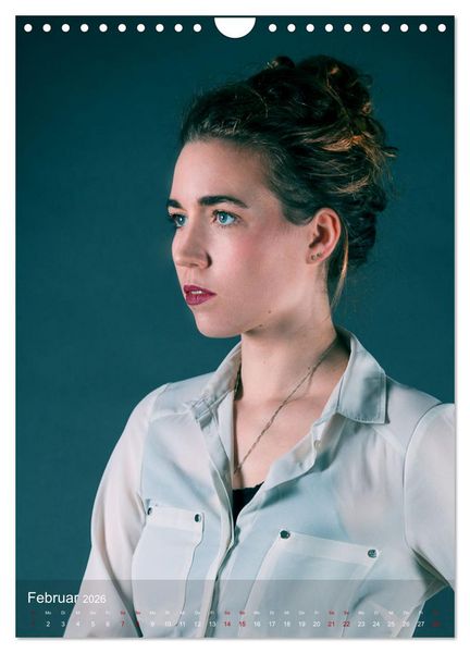 Produktbild: Beauty Faces - Photos by Michael Allmaier (Wandkalender 2026 DIN A4 hoch), CALVENDO Monatskalender