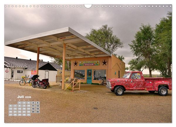 Produktbild: Historic Route 66 - National Scenic Byway (Wandkalender 2026 DIN A3 quer), CALVENDO Monatskalender