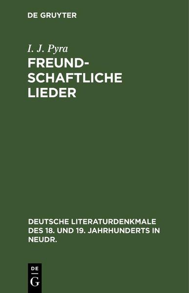 Produktbild: Freundschaftliche Lieder