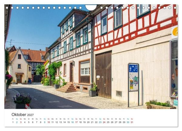 Produktbild: Babenhausen - Sch&ouml;ne Ecken und erstaunliche Besonderheiten (Wandkalender 2027 DIN A4 quer), CALVENDO Monatskalender