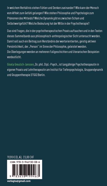 Produktbild: F&uuml;hlen und Denken &ndash; Wege zur Person