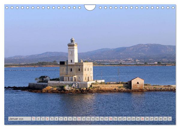 Produktbild: SARDINIEN - SARDEGNA (Wandkalender 2026 DIN A4 quer), CALVENDO Monatskalender