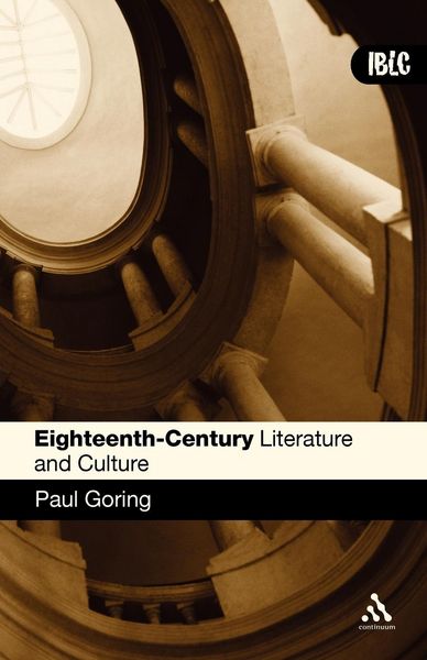 Produktbild: Eighteenth-Century Literature and Culture