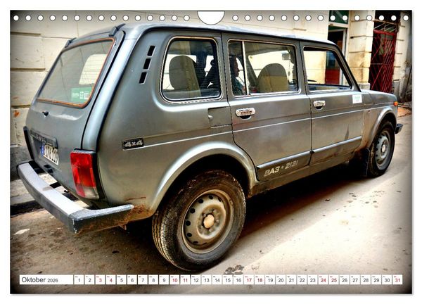 Produktbild: LADA NIVA - Exportschlager der UdSSR (Wandkalender 2026 DIN A4 quer), CALVENDO Monatskalender