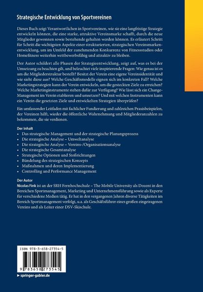 Produktbild: Strategische Entwicklung von Sportvereinen