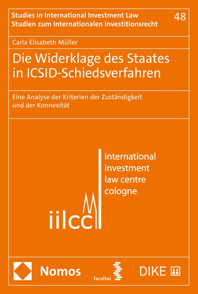 Produktbild: Die Widerklage des Staates in ICSID-Schiedsverfahren