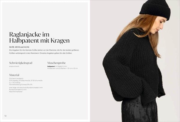 Produktbild: Ganz in Schwarz &ndash; Mode und Accessoires stricken in der edelsten Farbe der Welt
