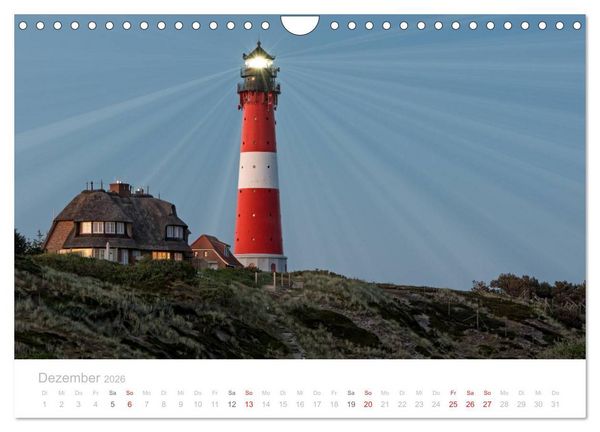 Produktbild: Sehnsucht Sylt (Wandkalender 2026 DIN A4 quer), CALVENDO Monatskalender