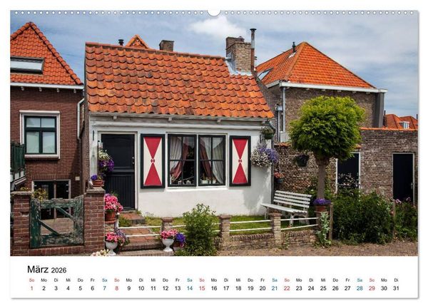 Produktbild: Seeland - Impressionen aus dem S&uuml;dwesten der Niederlande (hochwertiger Premium Wandkalender 2026 DIN A2 quer), Kunstdruck in Hochglanz