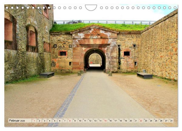 Produktbild: Koblenz - Festung Ehrenbreitstein und das Deutsche Eck (Wandkalender 2026 DIN A4 quer), CALVENDO Monatskalender