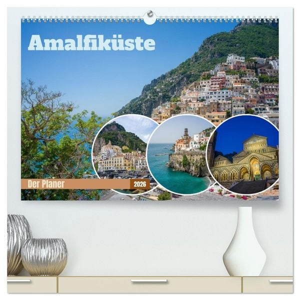 Produktbild: Amalfik&uuml;ste - Der Planer (hochwertiger Premium Wandkalender 2026 DIN A2 quer), Kunstdruck in Hochglanz