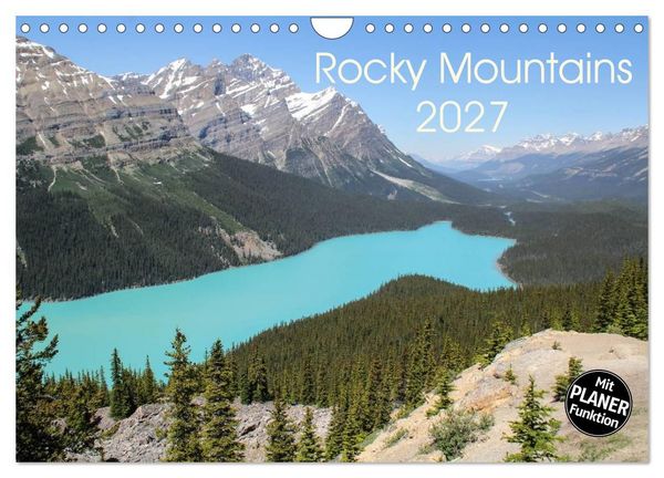 Produktbild: Rocky Mountains 2027 (Wandkalender 2027 DIN A4 quer), CALVENDO Monatskalender