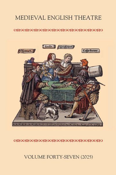 Produktbild: Medieval English Theatre 47